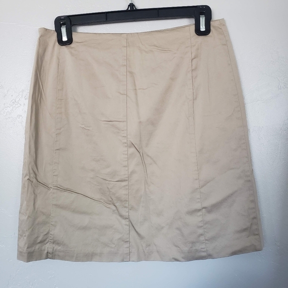 The Limited Women's 2 Tan Khaki Beige Skirt Business Wear Work - Picture 3 of 6